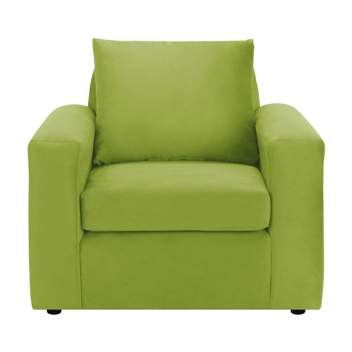 BODEVIR - Set Sofa Kendy 1C Felpa 30 Pistacho