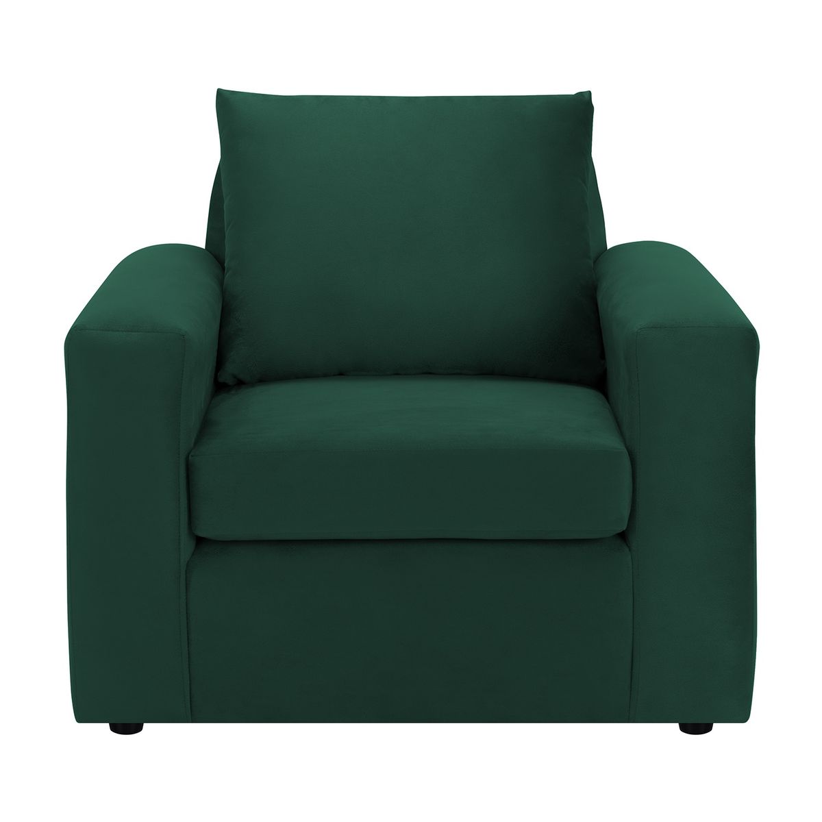 BODEVIR - Set Sofa Kendy 1C Felpa 30 Verde Botella