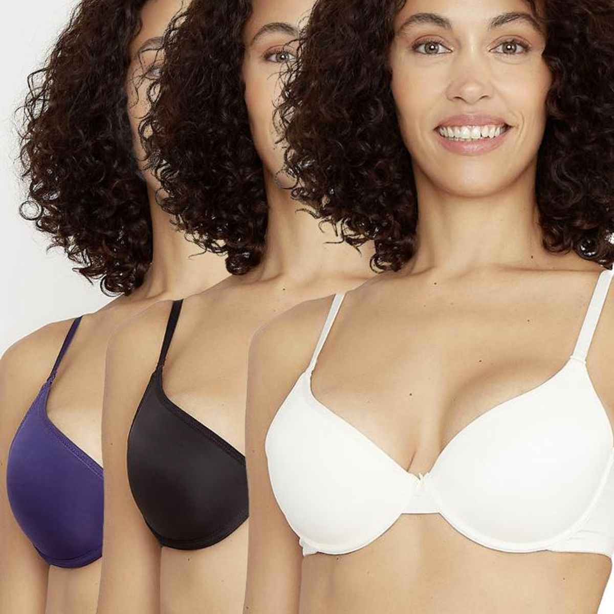 KAYSER - PACK 3X  Sosten Push up Microfibra P350022H Kayser