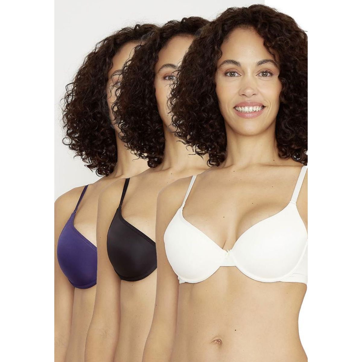 KAYSER - PACK 3X  Sosten Push up Microfibra P350022H Kayser