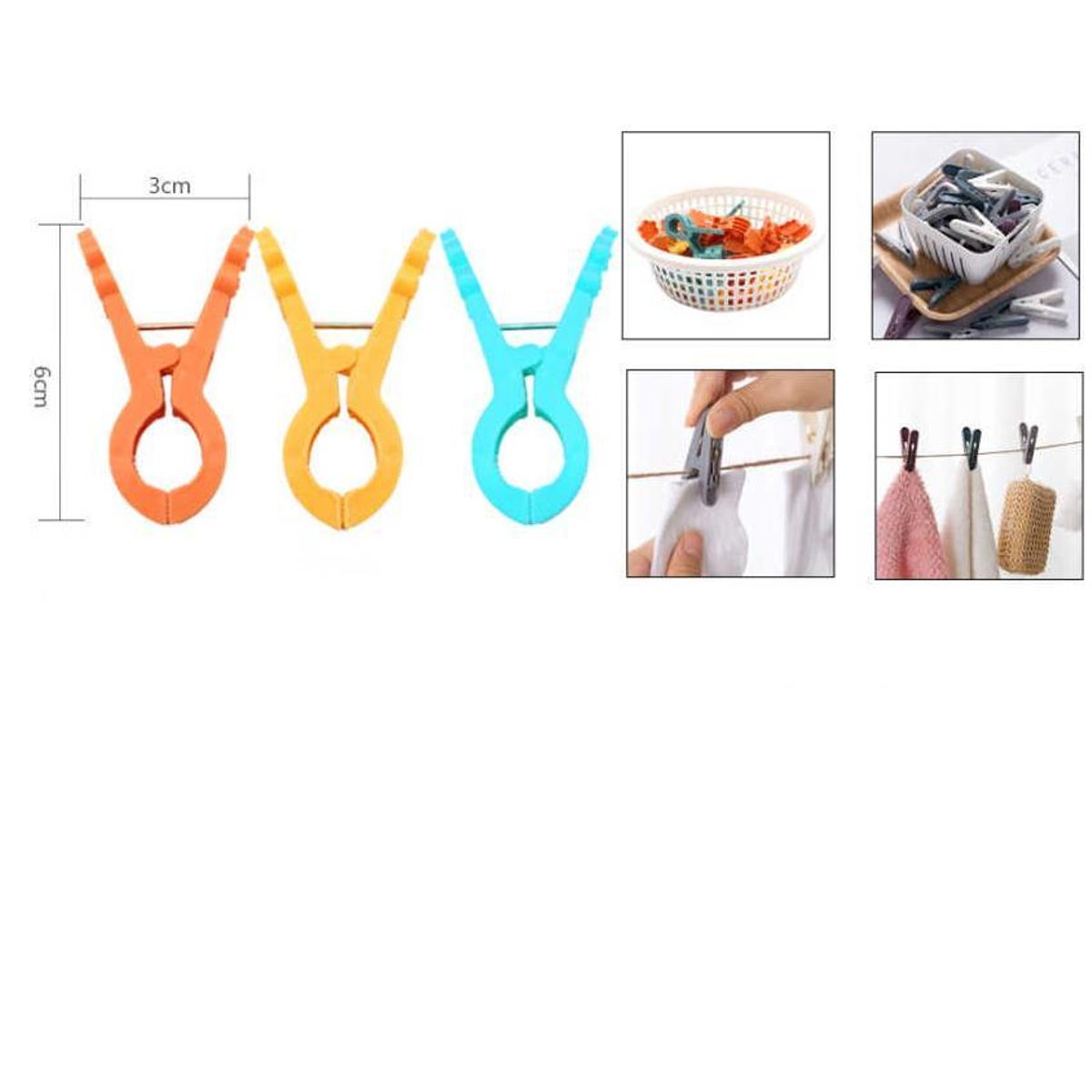 GENERICO - Cesta Organizadora + Pinzas