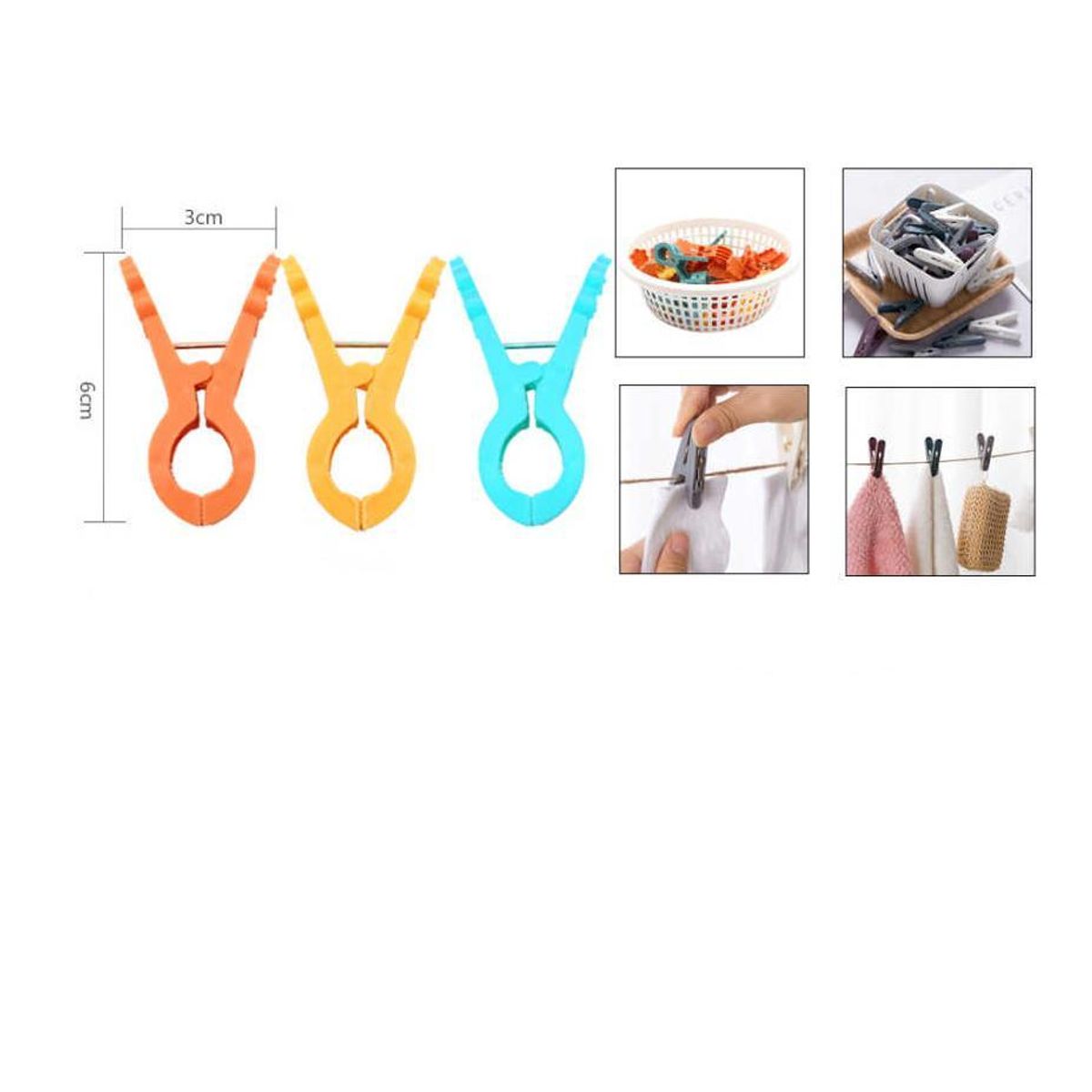 GENERICO - Cesta Organizadora + Pinzas