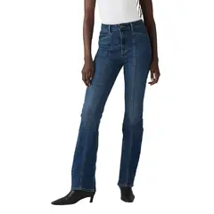 LEVIS - Jeans Mujer Retro 725 Bootcut Azul
