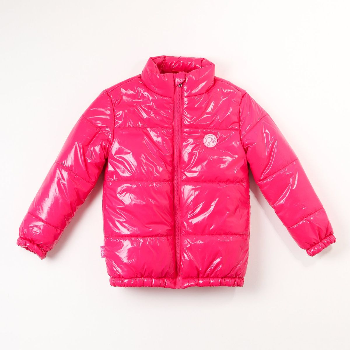 BARBIE - Parka Niña Puffa Rosado Barbie