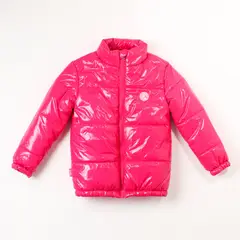 BARBIE - Parka Niña Puffa Rosado