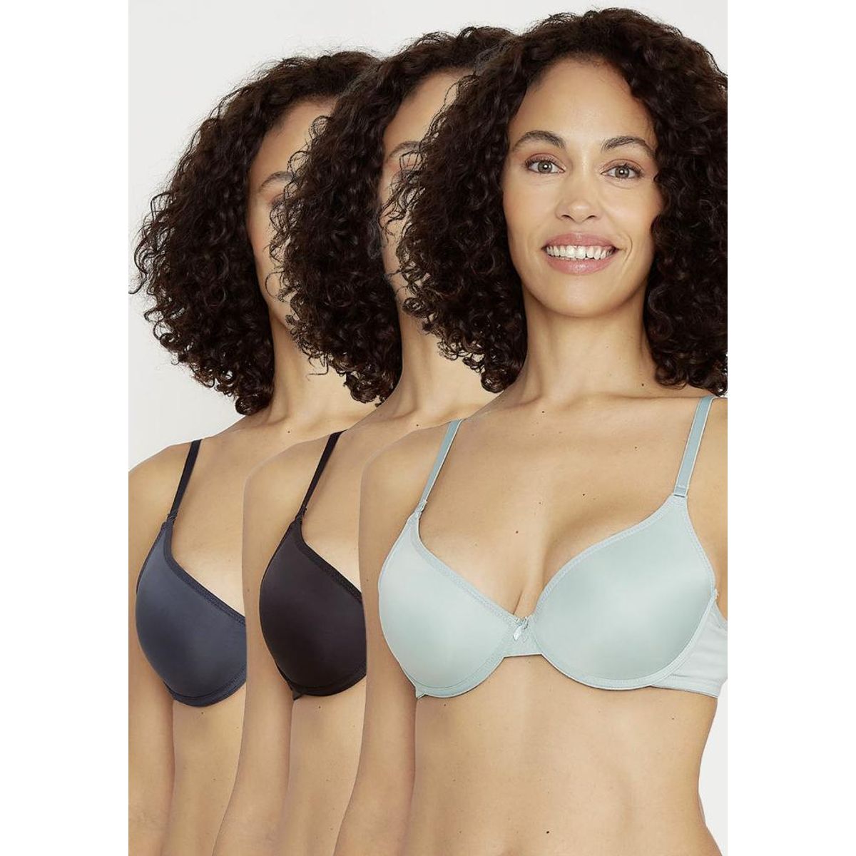 KAYSER - PACK 3X  Sosten Push up Microfibra P350022H Kayser