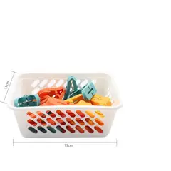GENERICO - Cesta Organizadora Pinzas 16pcs