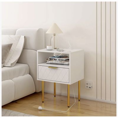 Imagen 2 del producto Velador Europeo Con Enchufes 40x30x57cm