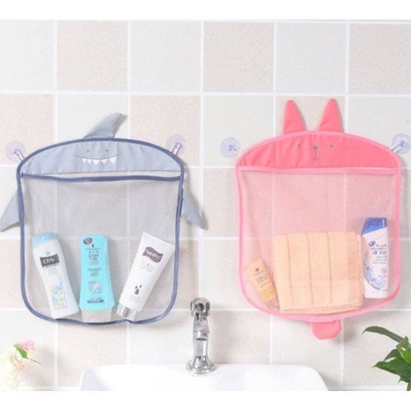 GENERICO - Bolsa Malla Organizadora Guardar Juguetes Baño Tina Bebé