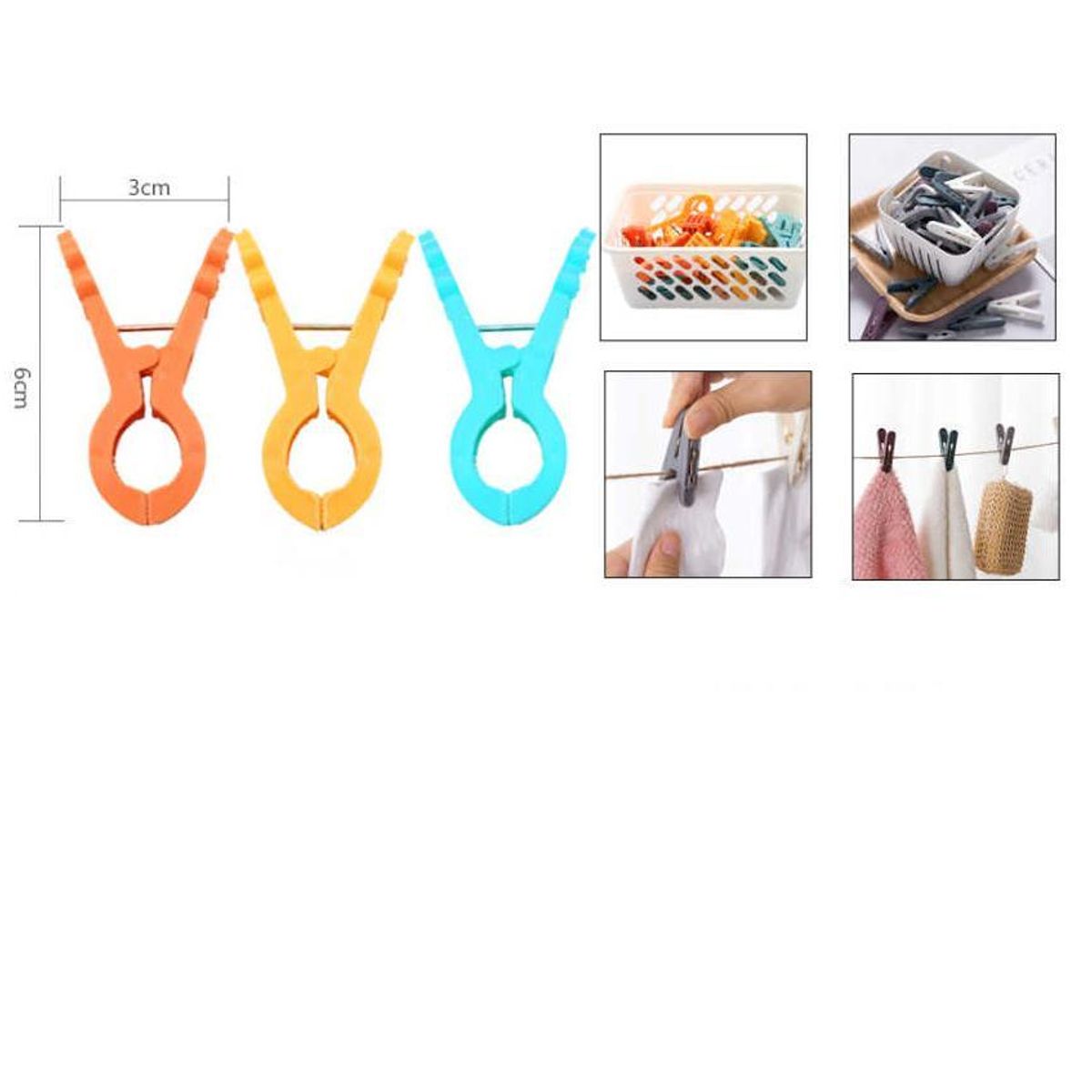 GENERICO - Cesta Organizadora + Pinzas