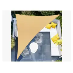OFERTABKN - Toldo Vela De Tela Impermeable Triangular 3x3x3 Filtro Uv