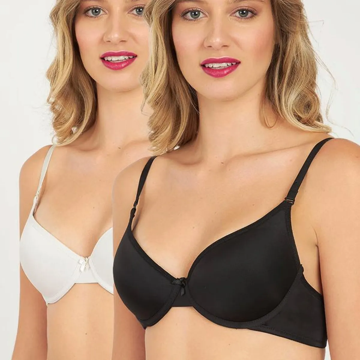 KAYSER - PACK 2X  Sosten  Push Up Microfibra P250022 Kayser