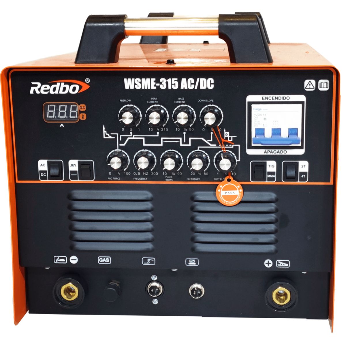 REDBO - Soldadora TIG REDBO WSME-315 ACDC