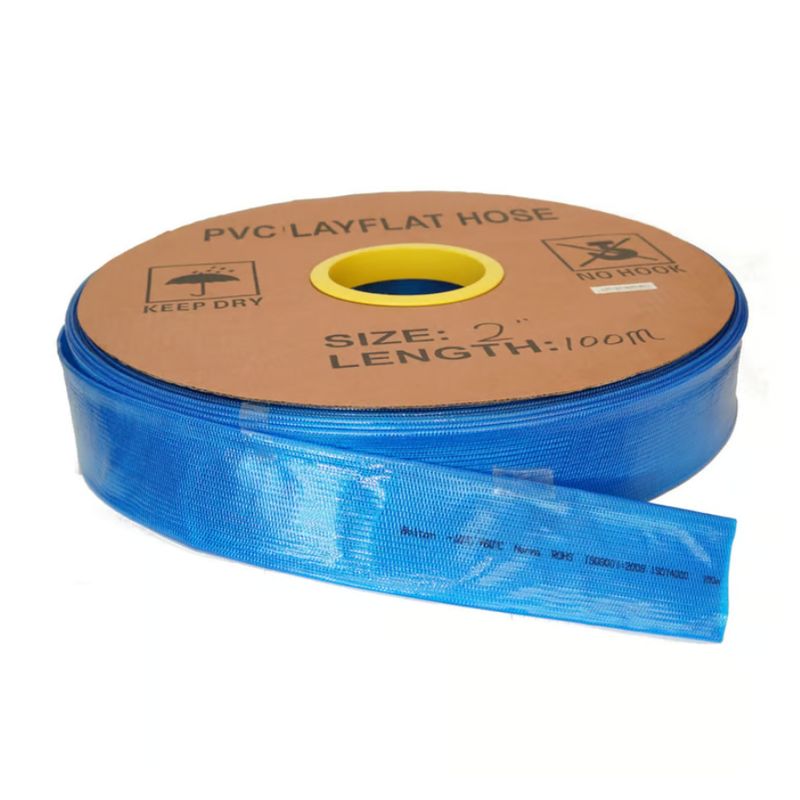 GENERICO - Manguera Bolton Plana 2 Pulgadas 52mm Pack 10 Mts