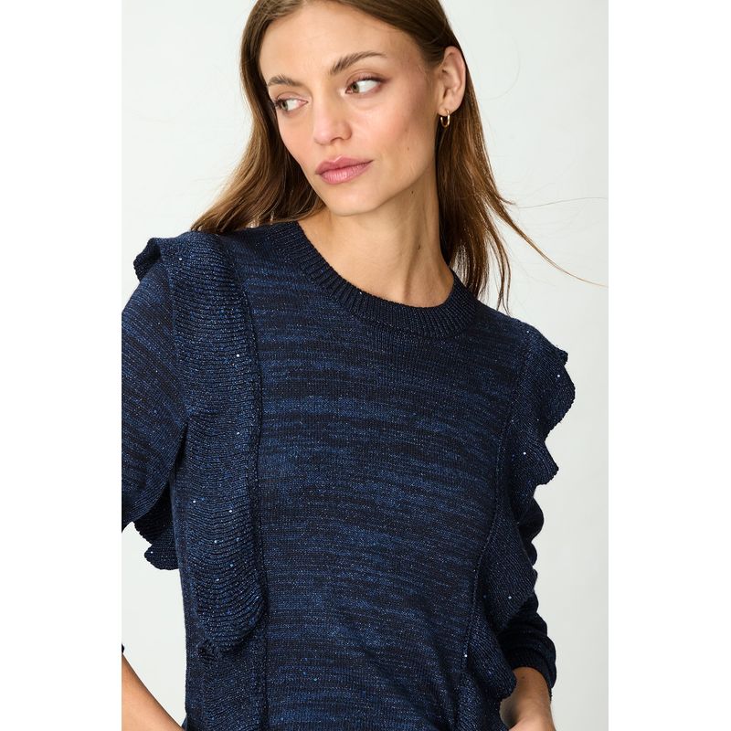 IO - Sweater Azul Marino Mujer Io