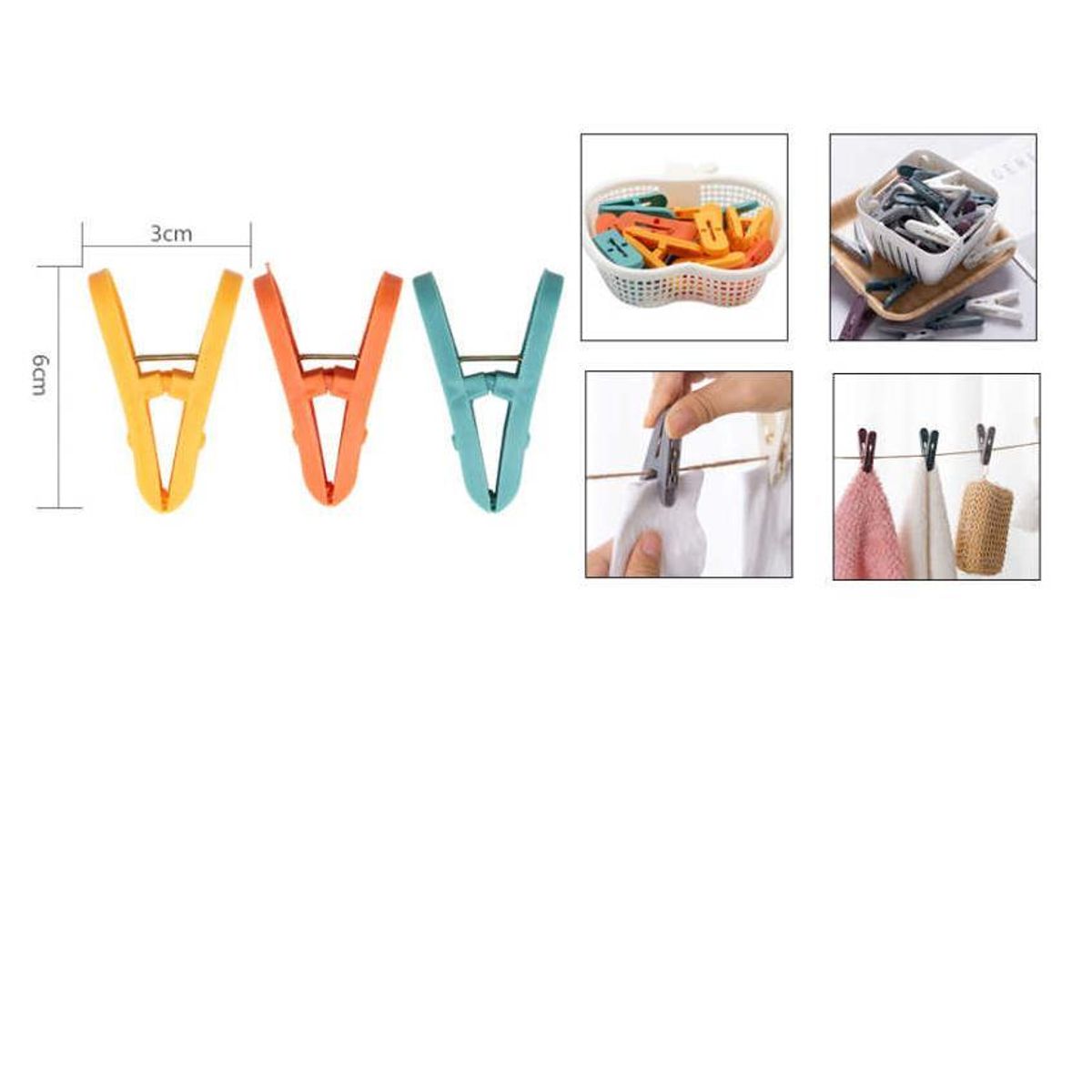 GENERICO - Cesta Organizadora +Pinzas