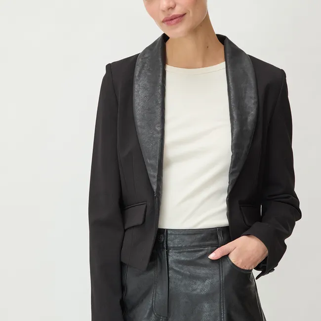 IO - Blazer Negro Mujer Io