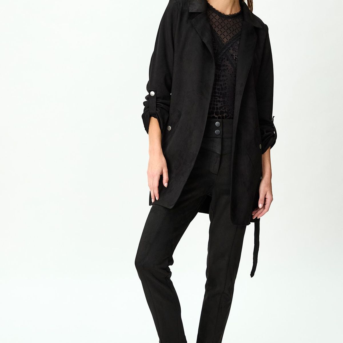 IO - Tapado Abierto Negro Mujer Io