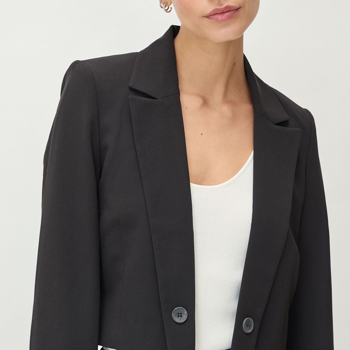 IO - Blazer Negro Mujer Io