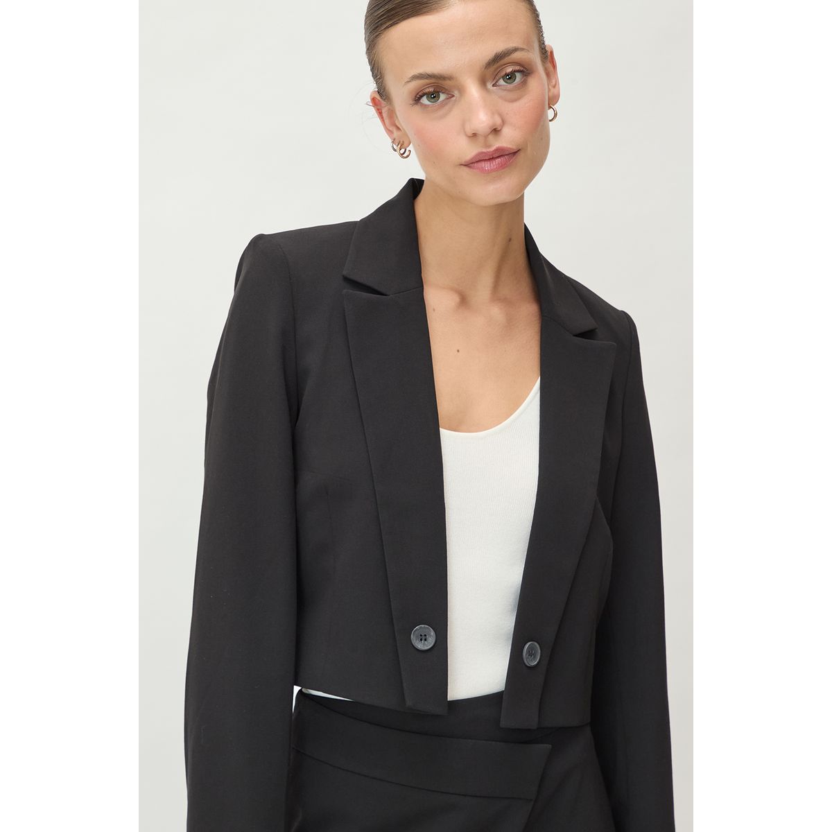 IO - Blazer Negro Mujer Io