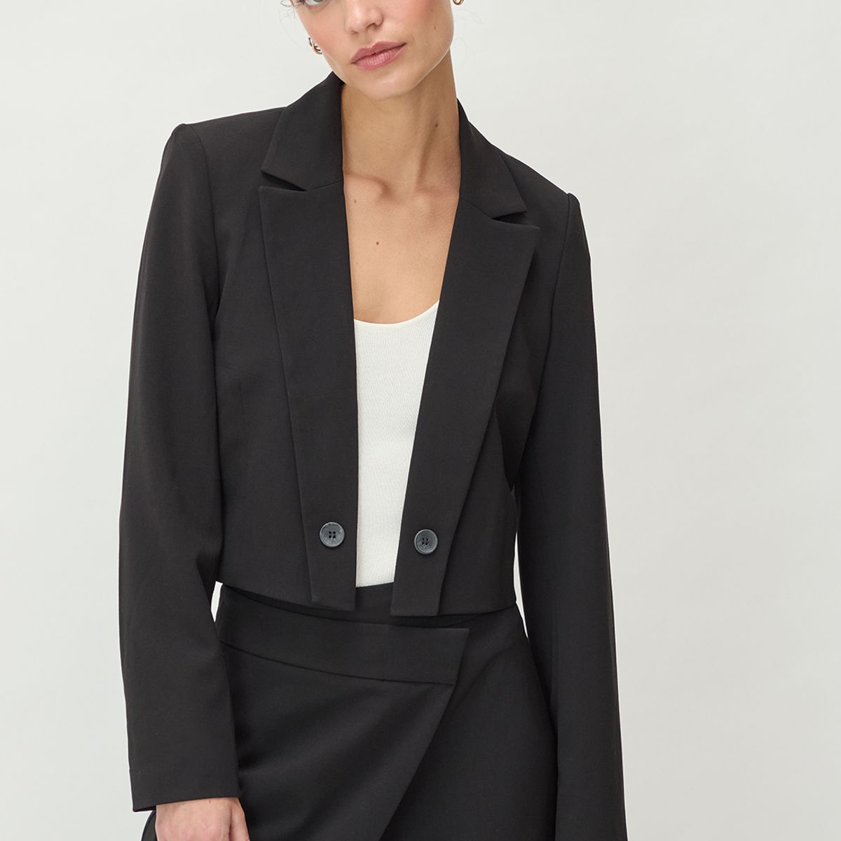 IO - Blazer Negro Mujer Io