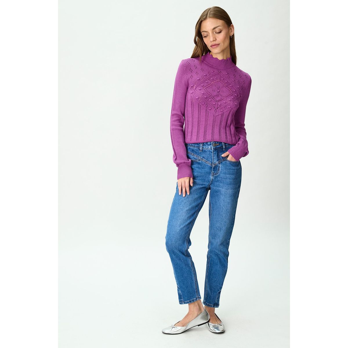 IO - Sweater Morado Mujer Io