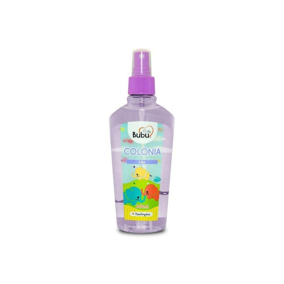 GENERICO - Bubu Colonia Para Bebe Lila Hipoalergenica 240 Ml