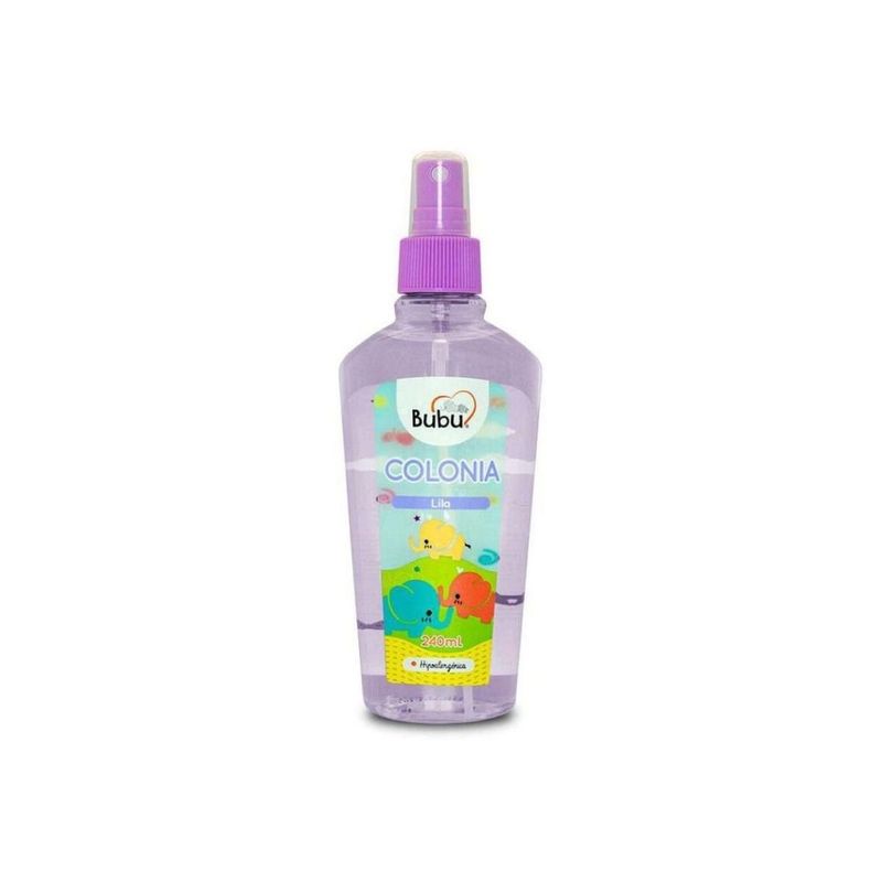 GENERICO - Bubu Colonia Para Bebe Lila Hipoalergenica 240 Ml