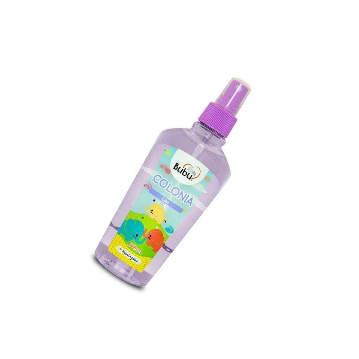 GENERICO - Bubu Colonia Para Bebe Lila Hipoalergenica 240 Ml