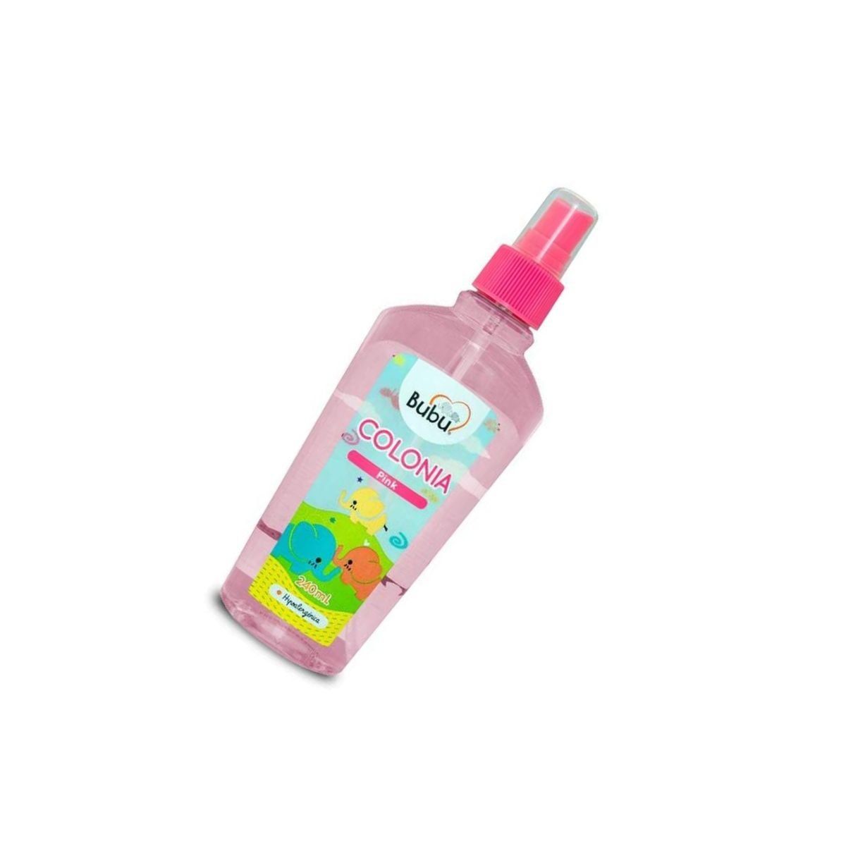 GENERICO - Bubu Colonia Para Bebe Pink Hipoalergenica 240 Ml