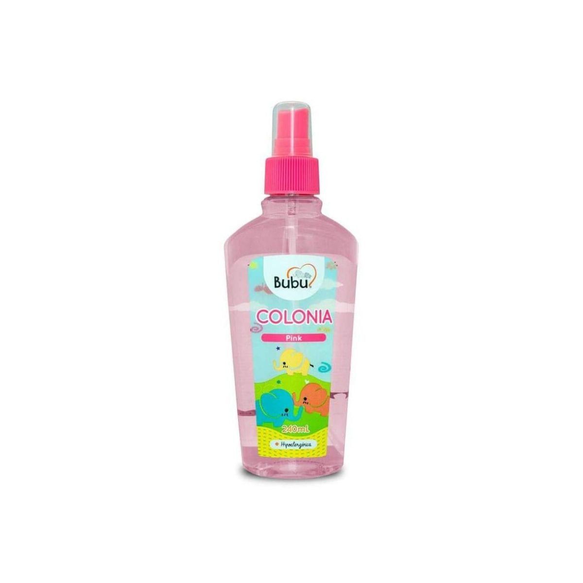 GENERICO - Bubu Colonia Para Bebe Pink Hipoalergenica 240 Ml