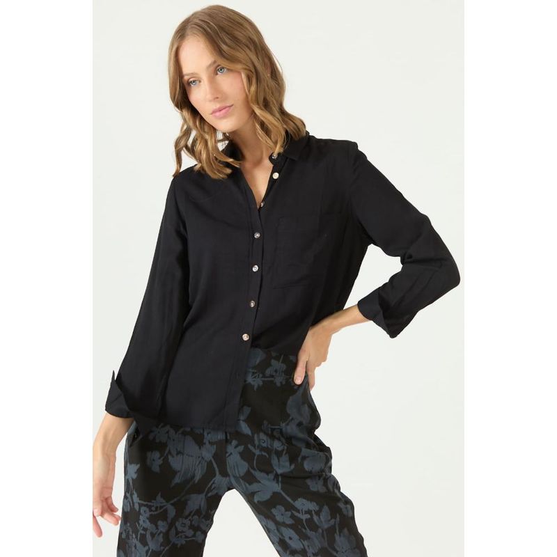 PRIVILEGE - Blusa negra PRIVILEGE 2170 - Negro