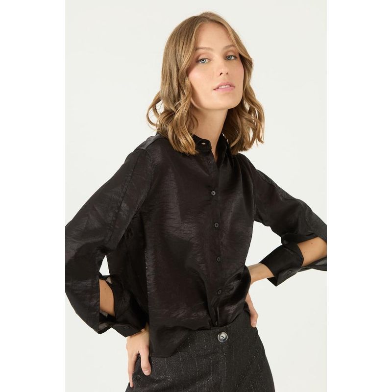 PRIVILEGE - Blusa negra PRIVILEGE 2180 - Negro