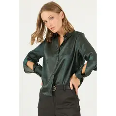 PRIVILEGE - Blusa verde 2179 - Verde