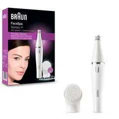 BRAUN - Depiladora Cepillo Facial Mini Face Spa 810