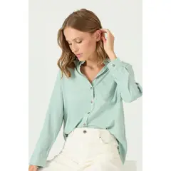 PRIVILEGE - Blusa verde 2151 - Verde