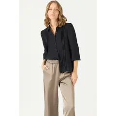 PRIVILEGE - Blusa negra 2108 - Negro