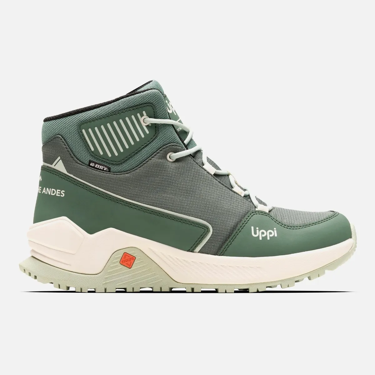 LIPPI - Zapatilla Teen Girl Motion Mid Teen Verde Lippi