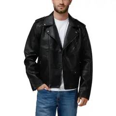 LEVIS - Chaqueta Hombre Asym Motorcylce Jacket Negro