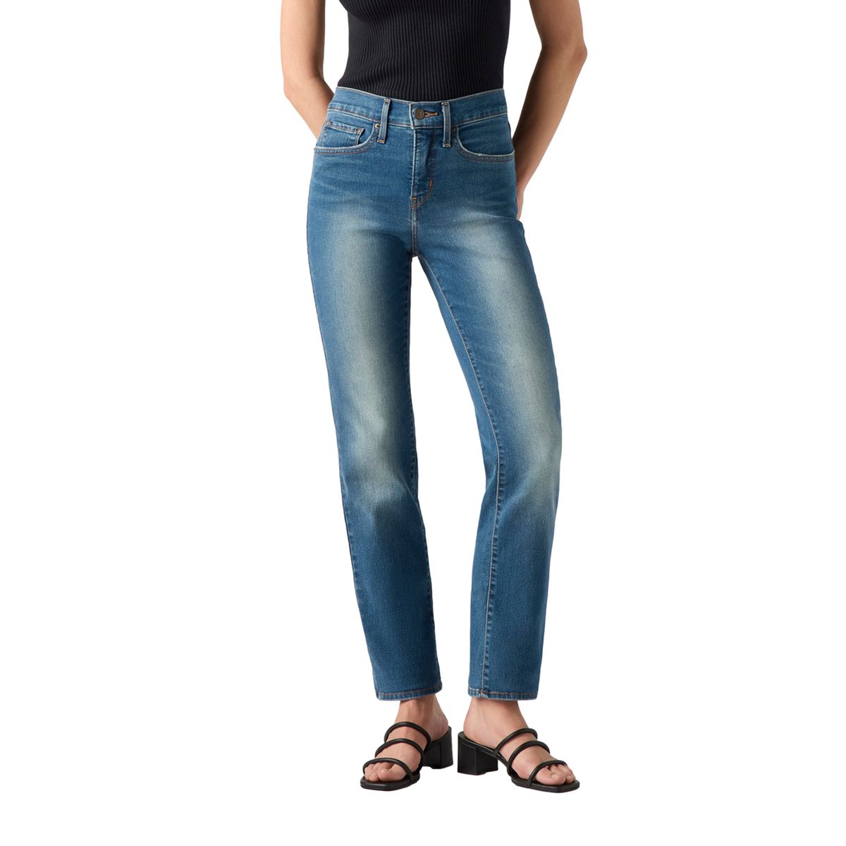 LEVIS - Jeans Mujer 314 Shaping Straight Azul Levis