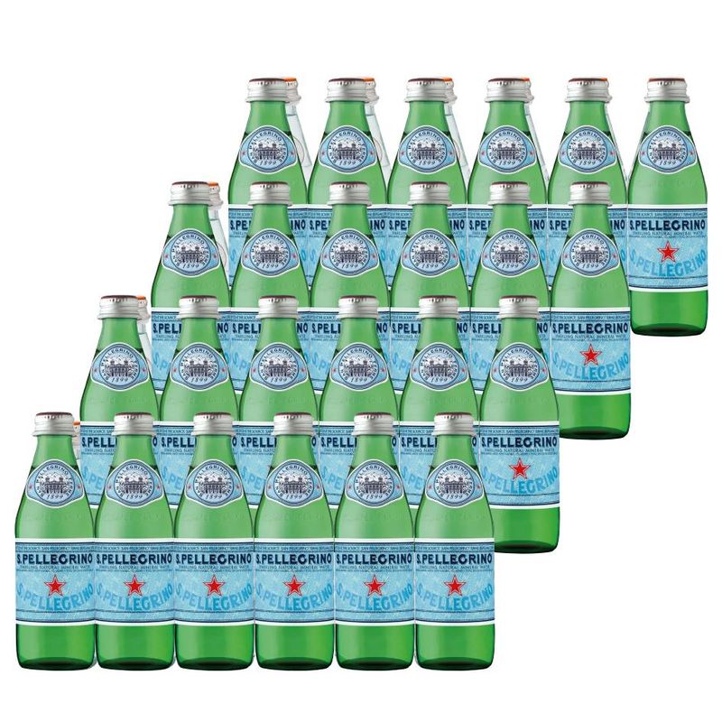 SAN PELLEGRINO - Agua San Pellegrino Gasificada 24x 250 ml vidrio
