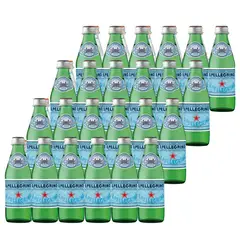 SAN PELLEGRINO - Agua Gasificada 24x 250 ml vidrio