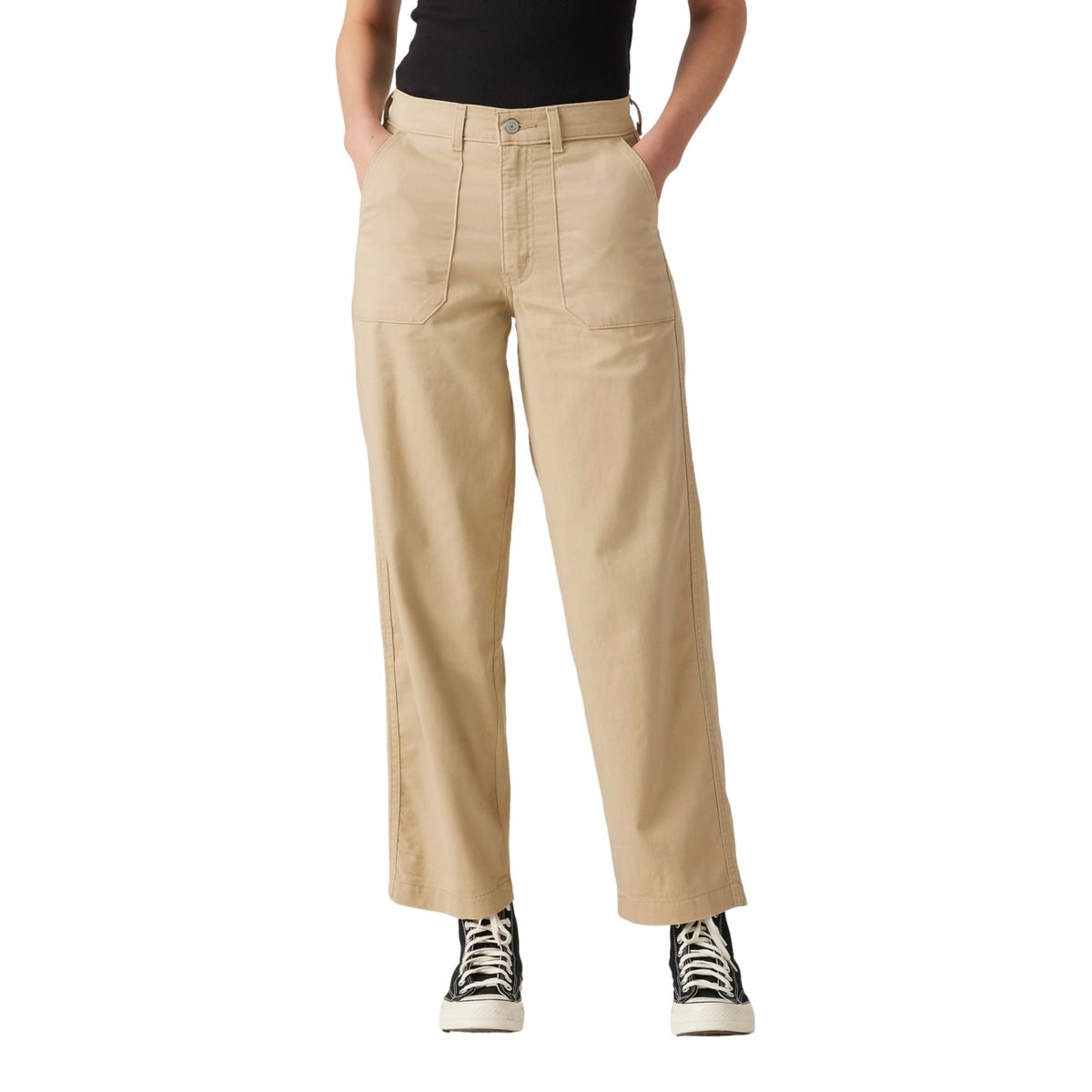 LEVIS - Pantalón Mujer Nd Utility Pant Café Levis