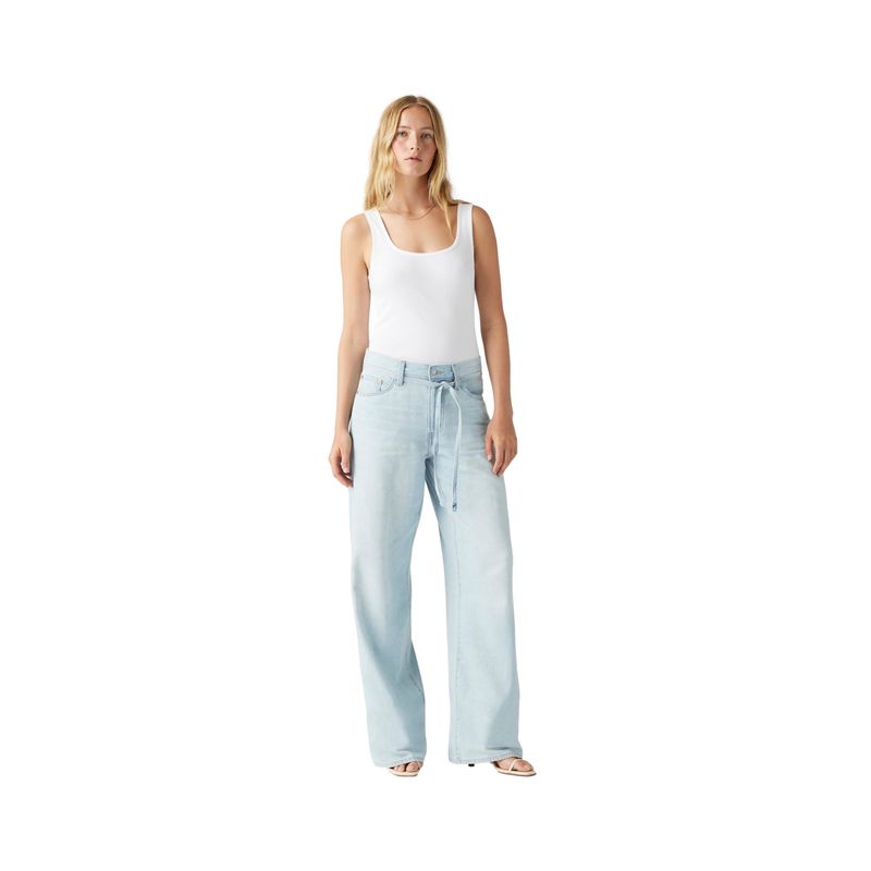 LEVIS - Jeans Mujer XL Straight Celeste Levis