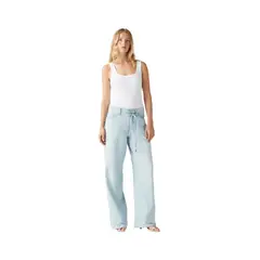 LEVIS - Jeans Mujer XL Straight Celeste