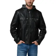 LEVIS - Chaqueta Hombre Racer Negro
