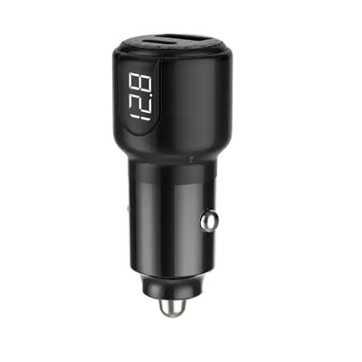 Imagen 2 del producto Cargador Auto Carga Rápida Tipo C Pd 75w Para iPhone Samsung más Cable