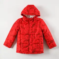 DISNEY - Parka Niña Minnie All Faces Rojo