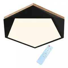 WANT - Lampara Led Hexágono Sobrepuesto 40cm Con Control 24W