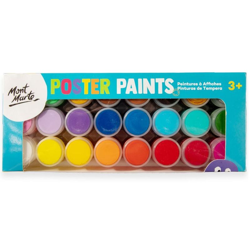 MONT MARTE - Set 24 Temperas 20 Ml Mont Marte